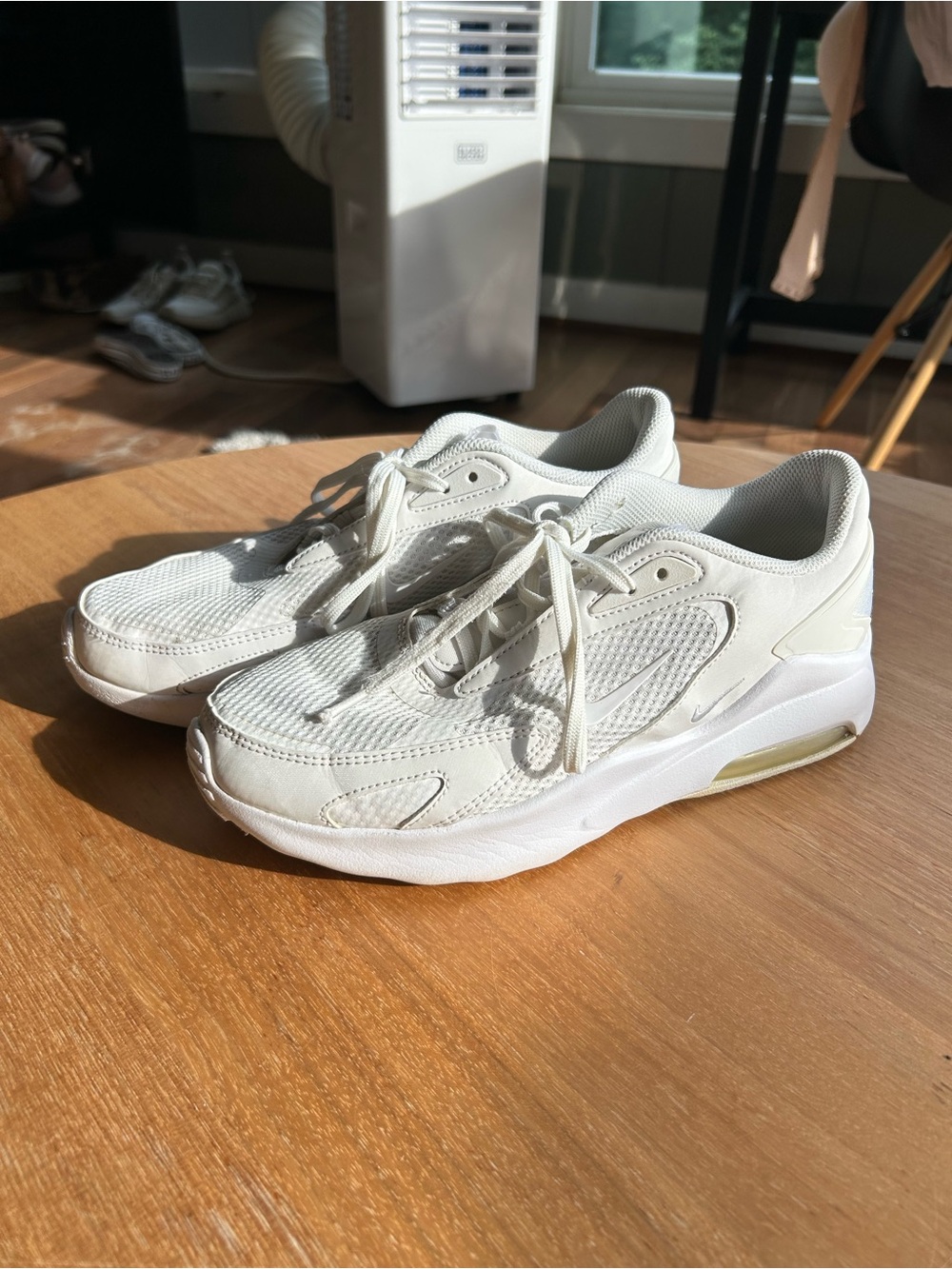 Nike Air Max Bolt Triple White Athletic Shoes